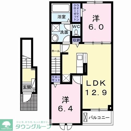 ル・シエルの物件間取画像